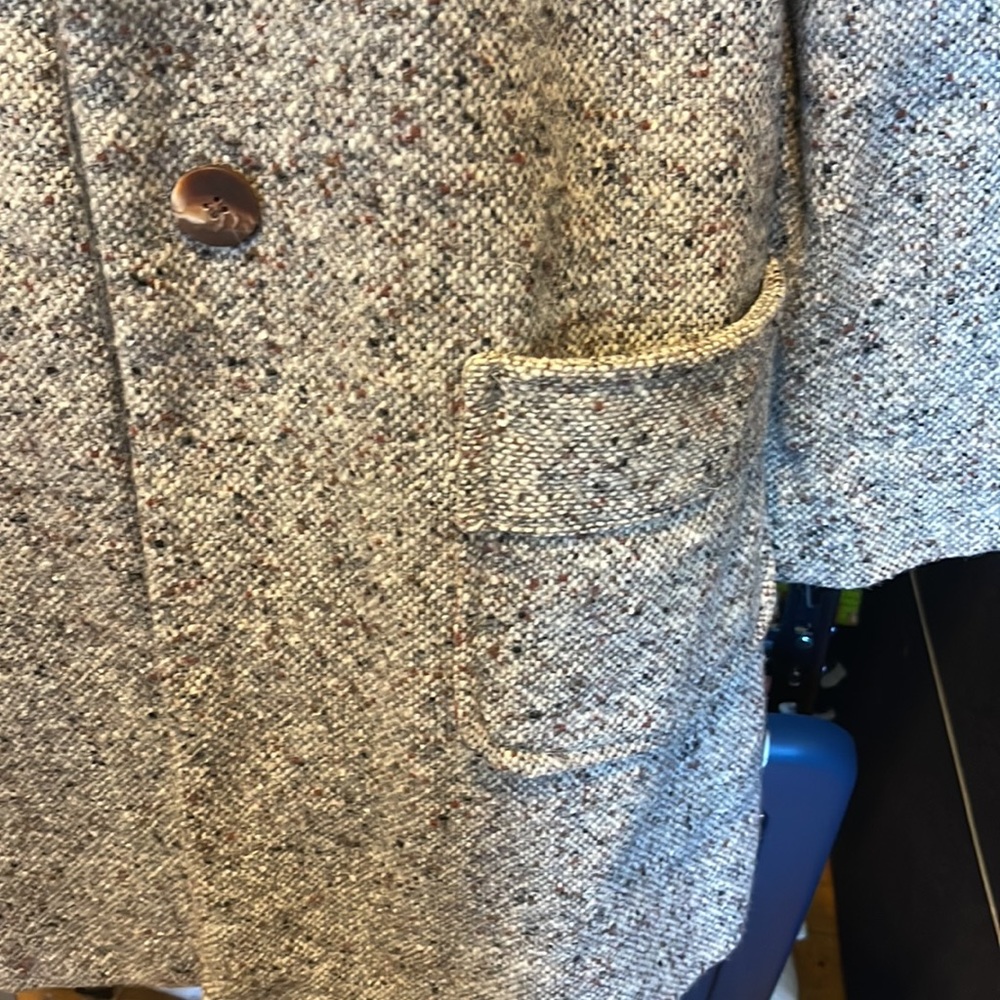 Handmade Heavy Woven Coat - Picture 3 of 7